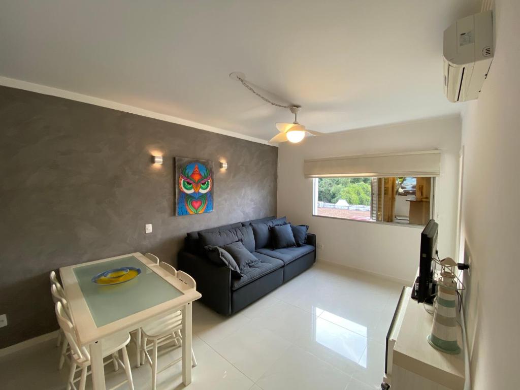  Apartamento Ubatuba Vista para o mar e pé na areia - Praia das Toninhas