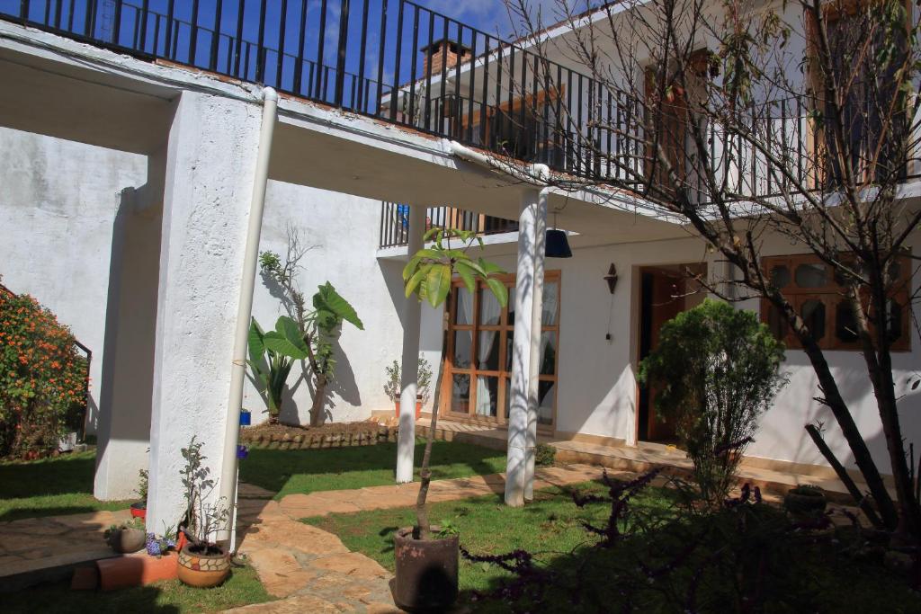 Zahrada ubytování Gaia Guest House