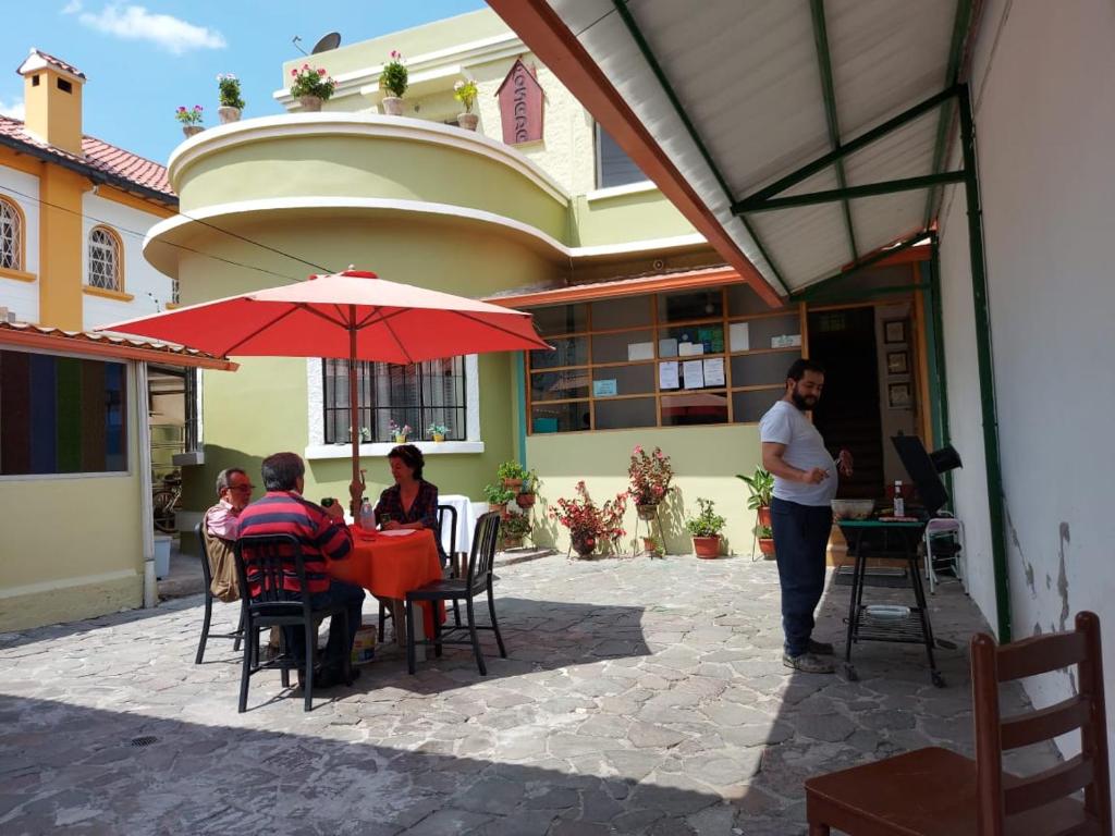 Restaurace v ubytování Posada Tambuca