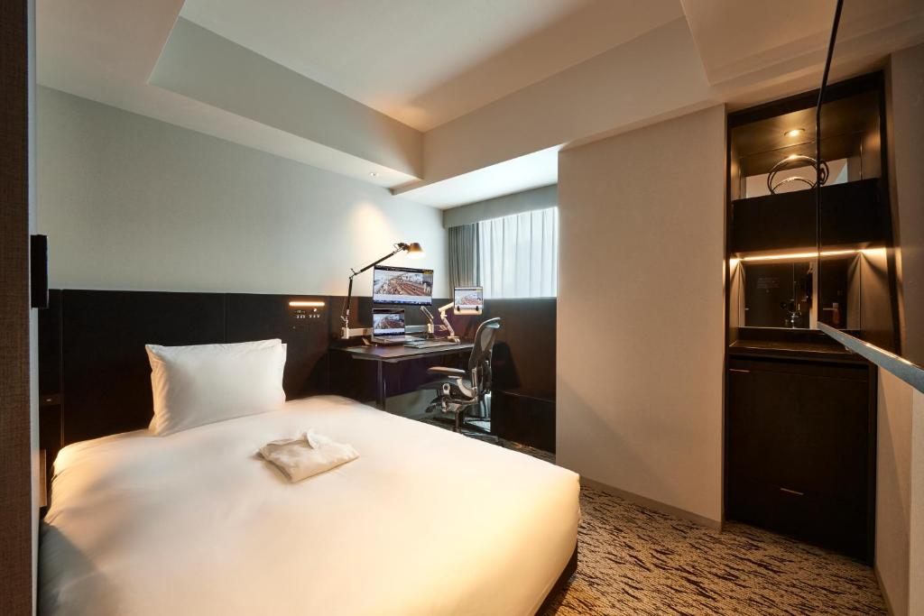Kuchyň nebo kuchyňský kout v ubytování The Gate Hotel Ryogoku by Hulic