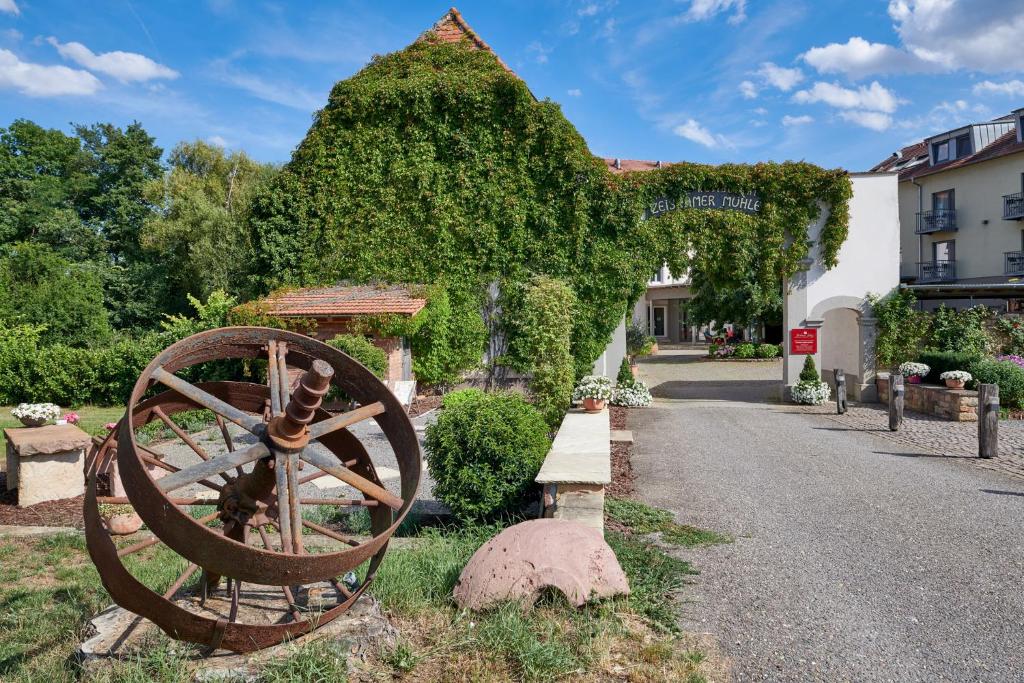 Zahrada ubytování Zeiskamer Mühle