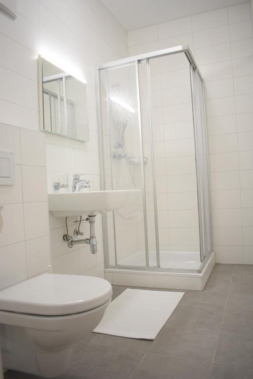 Koupelna v ubytování SOVEA Hotel - City