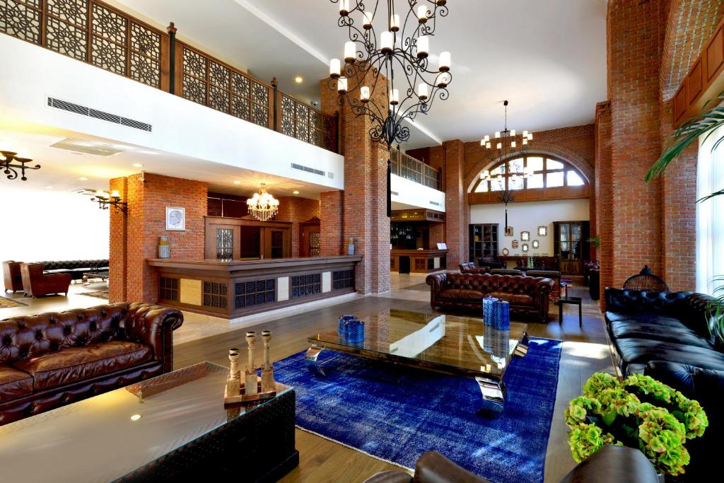Posezení v ubytování Grand Yazici Club Turban Termal