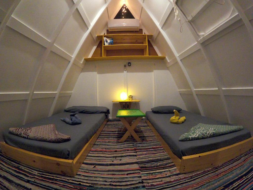 Posezení v ubytování Elrayga Camp Dahab