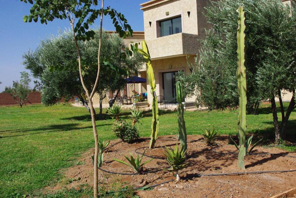 Zahrada ubytování LE JASMIN DE MARRAKECH