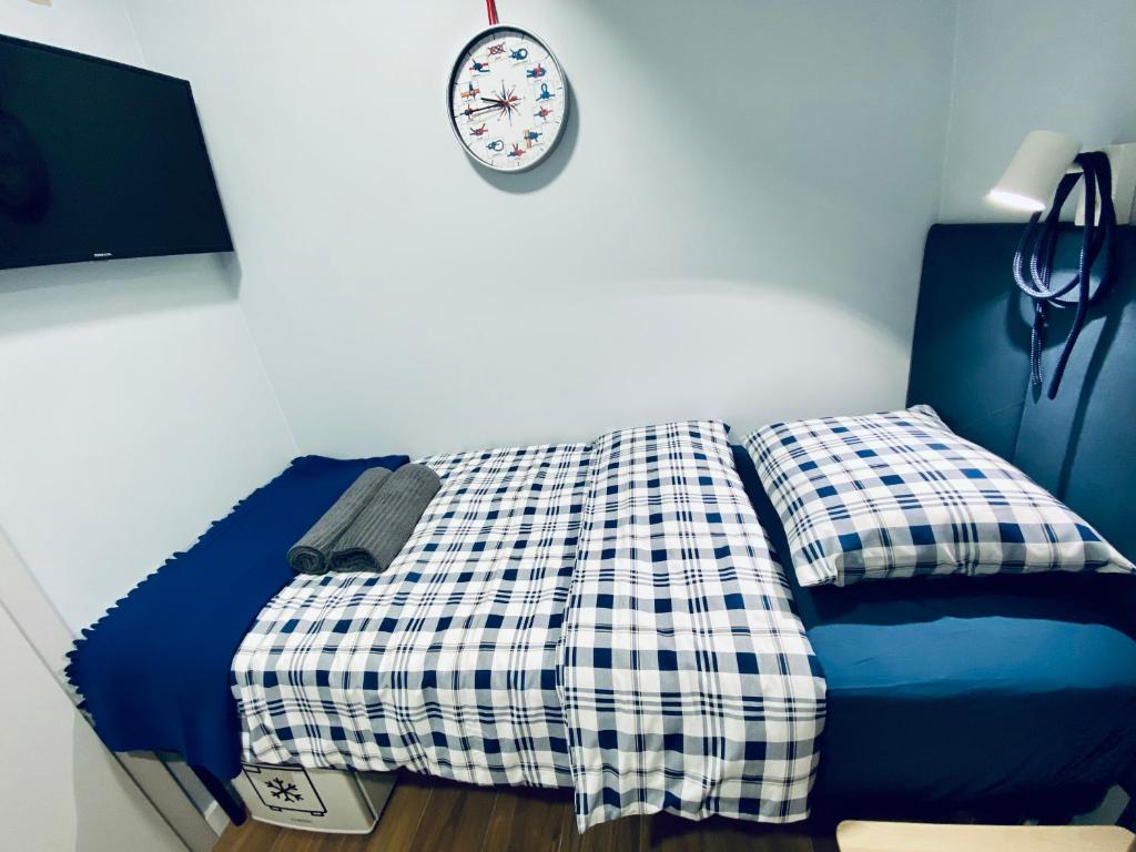 Postel nebo postele na pokoji v ubytování Thruster - Rooms, Kitchen, Chill-Out Zone-Netflix, Lobby-Netflix