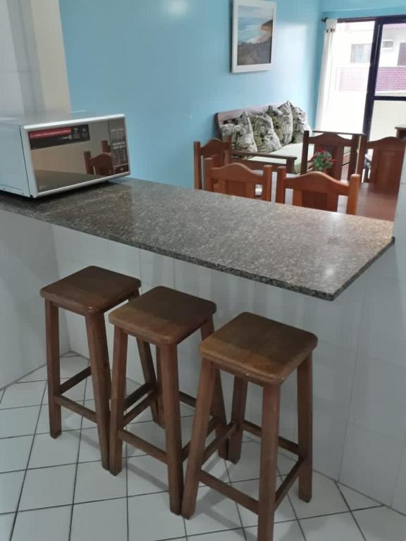  Apto para temporada na praia grande - Ubatuba