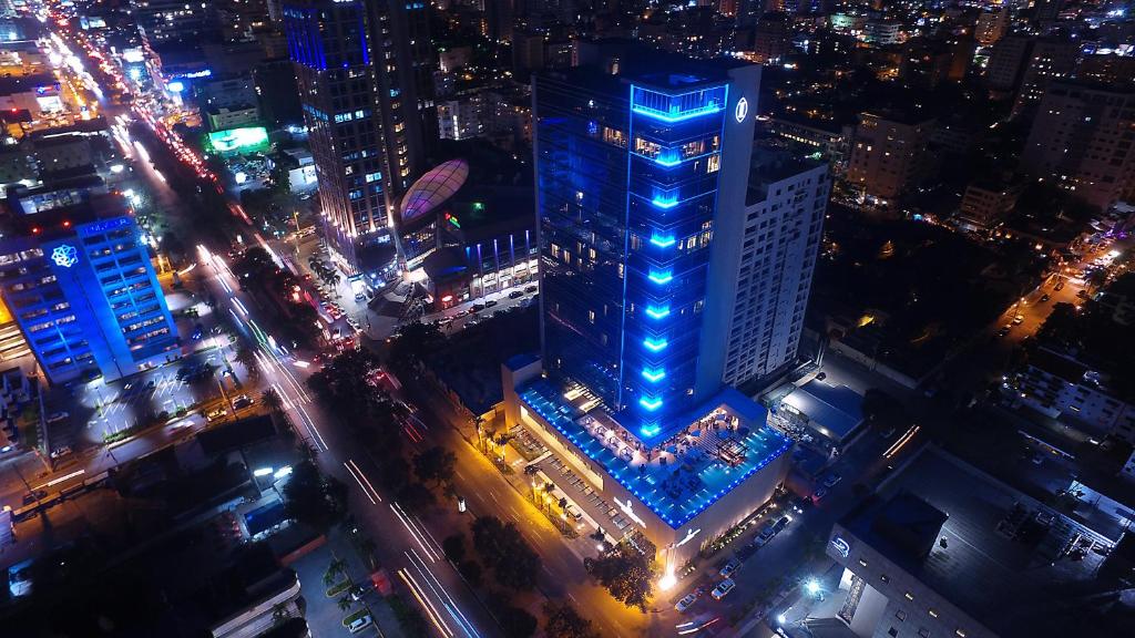 Nespecifikovaný výhled na destinaci Santo Domingo nebo výhled na město při pohledu z hotelu