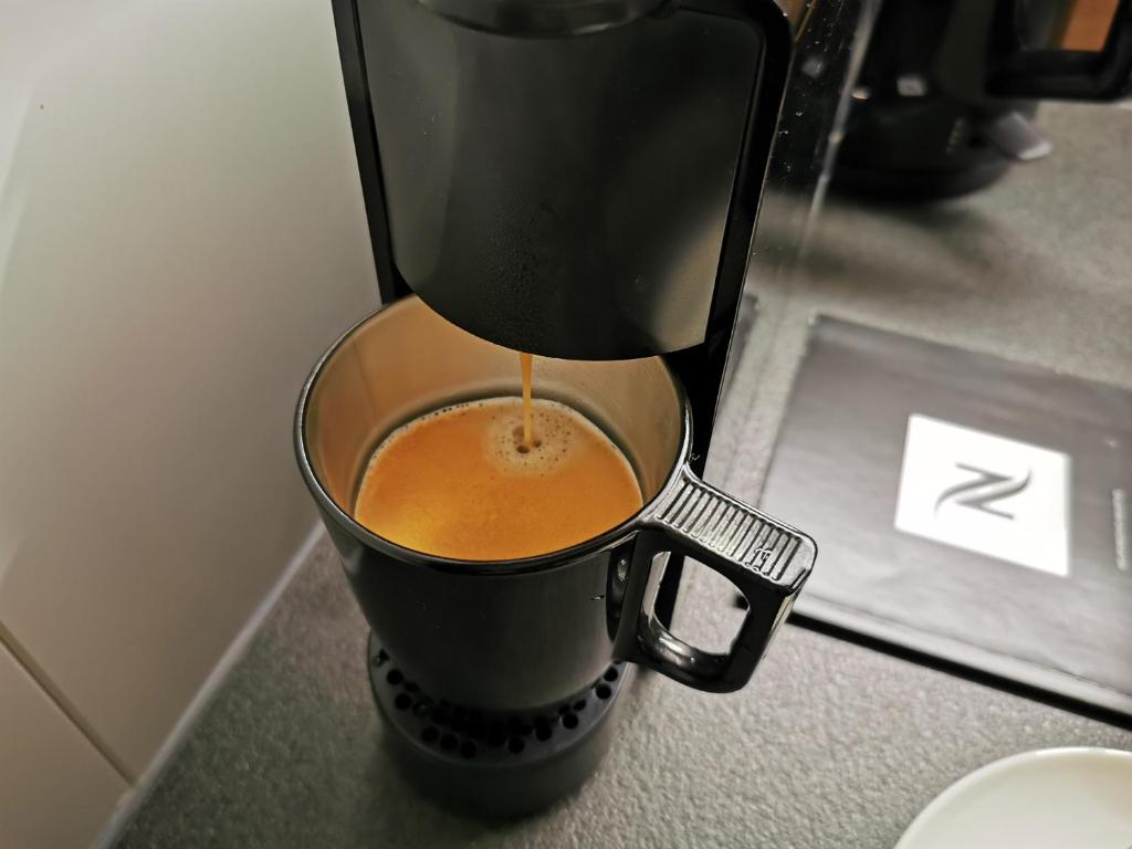 Príslušenstvo na prípravu kávy alebo čaju v ubytovaní Apartman My Story