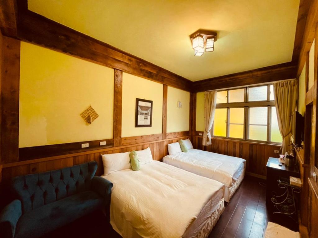 Postel nebo postele na pokoji v ubytování Shepherd's B&B