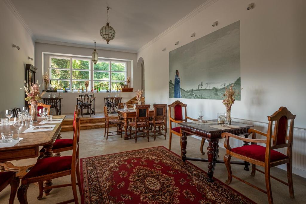 Posezení v ubytování Villa Kabala