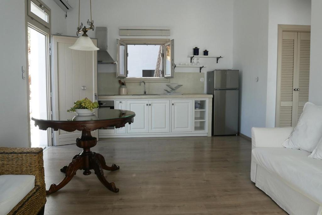 Kuchyň nebo kuchyňský kout v ubytování Notus Villa