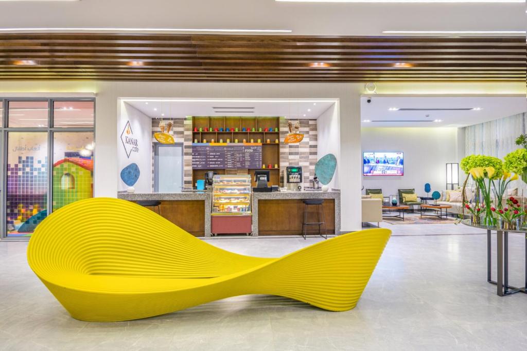 Posezení v ubytování Ewaa Express Hotel - Tabuk