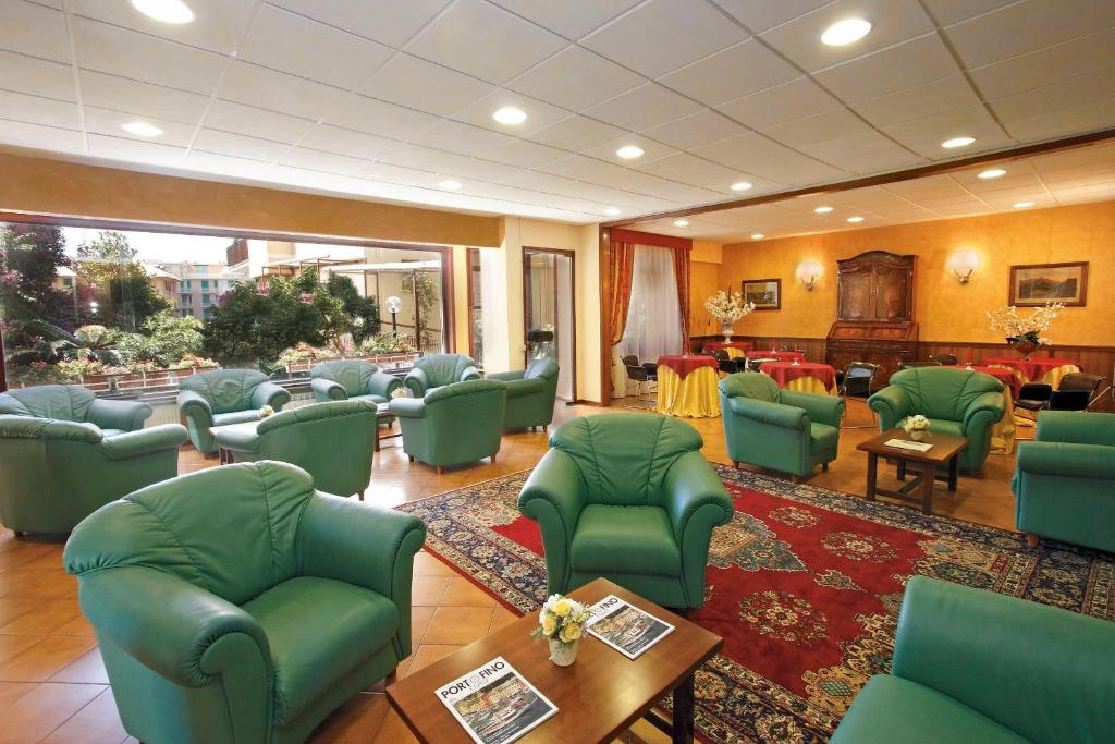 Posezení v ubytování Hotel Mondial Rapallo