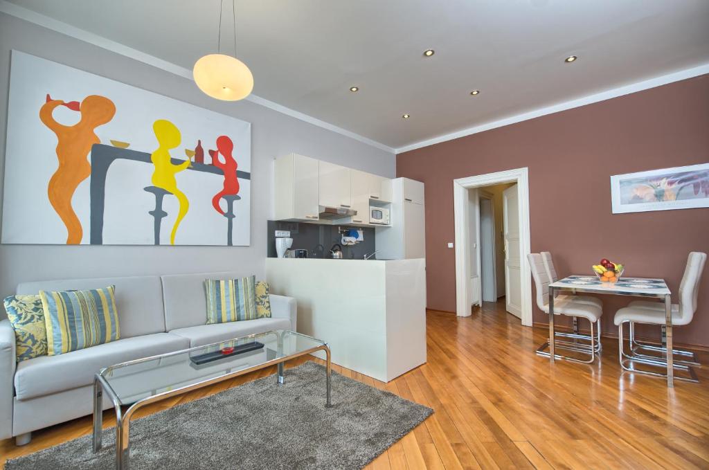 Posezení v ubytování Residence Masna