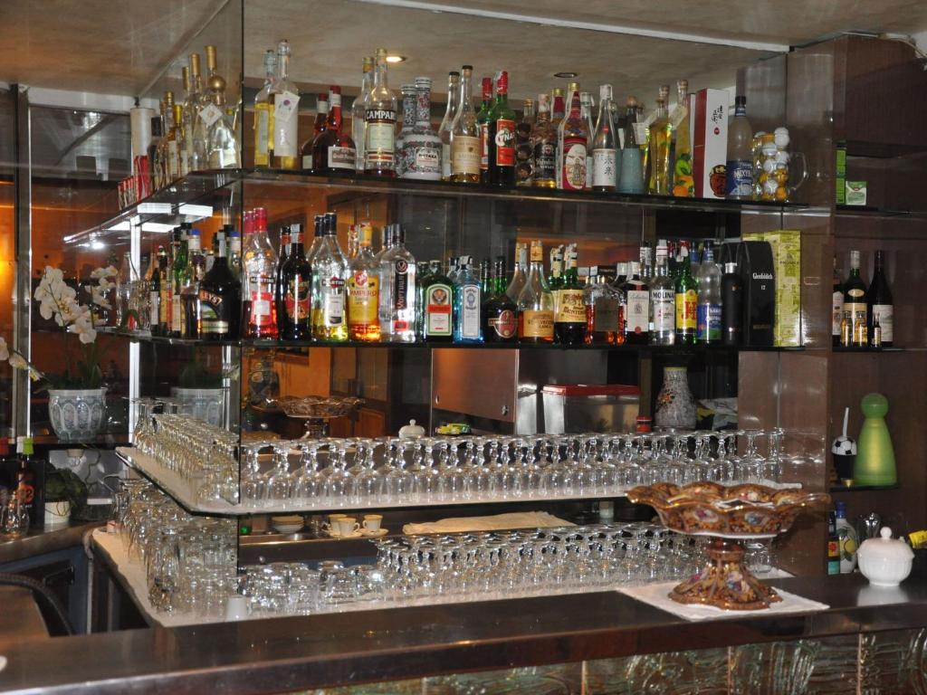 Nápoje v ubytování Hotel Mondial Rapallo