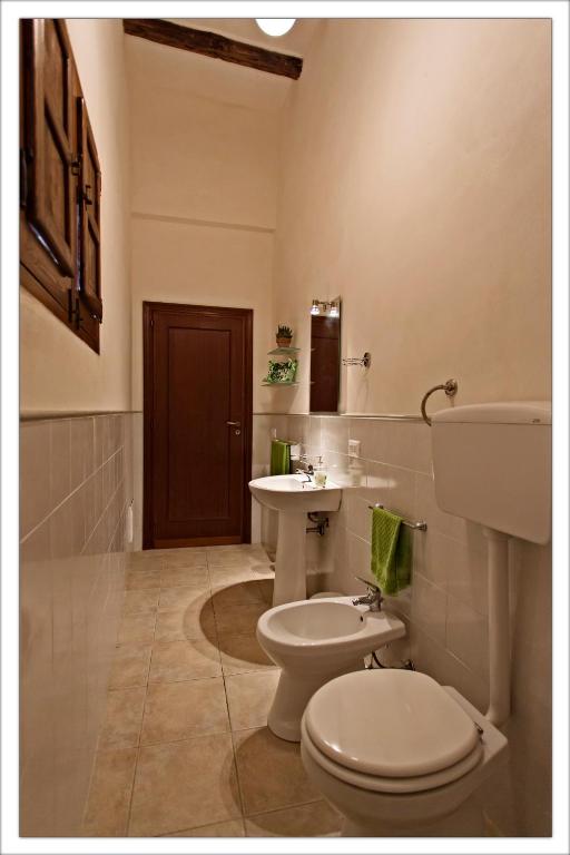 Koupelna v ubytování AGRITURISMO CASA VACANZE Antico Baglio