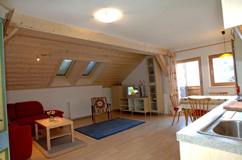 Posezení v ubytování Landhaus Riedl