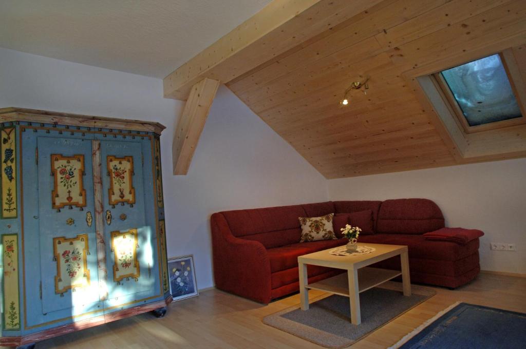 Posezení v ubytování Landhaus Riedl