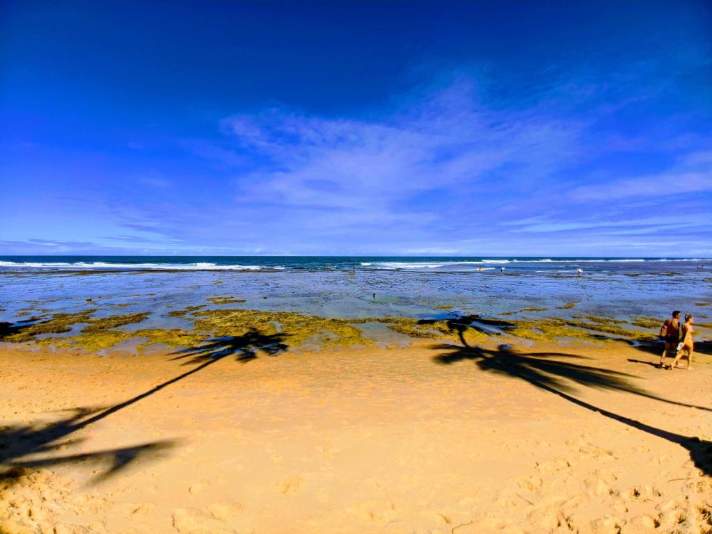  Pé na areia na melhor praia da Praia do Forte.