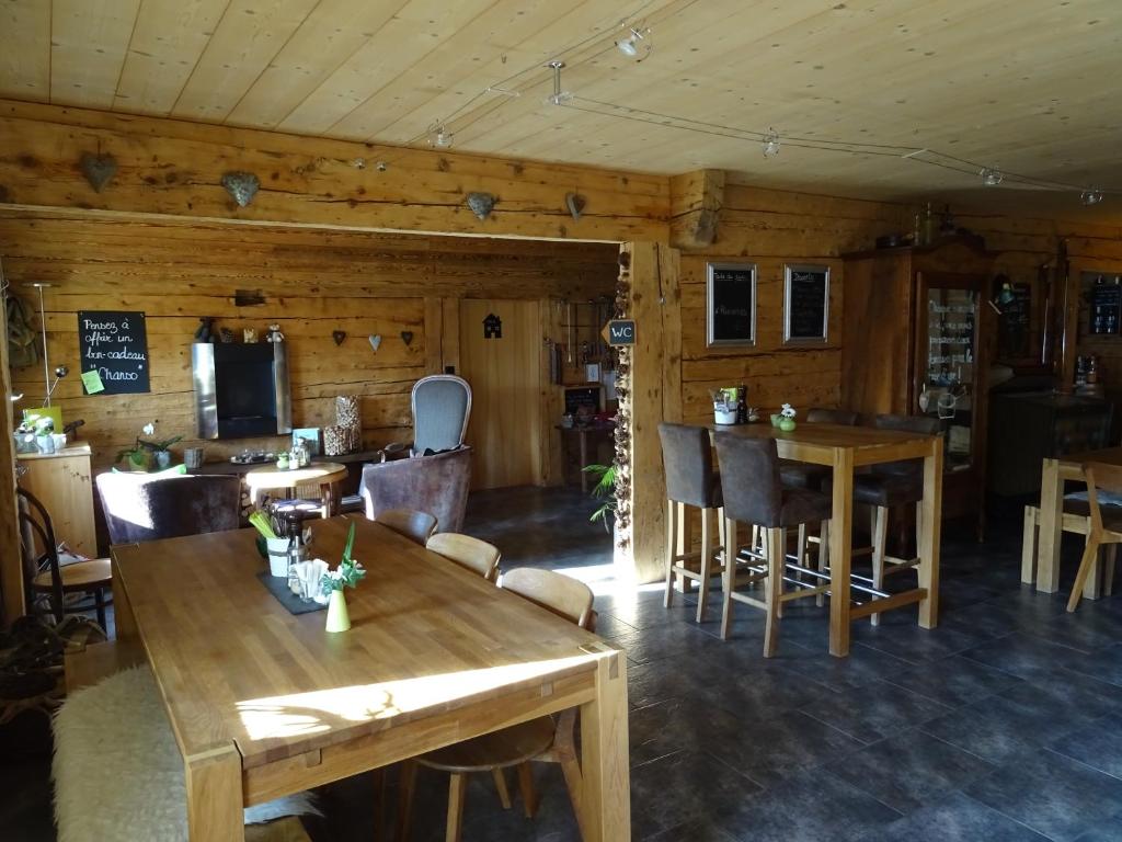 Posezení v ubytování Chalet Chanso