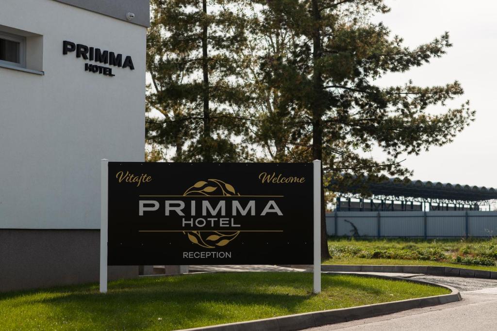 Primma Hotel tanúsítványa, márkajelzése vagy díja