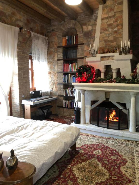 The library in A villát