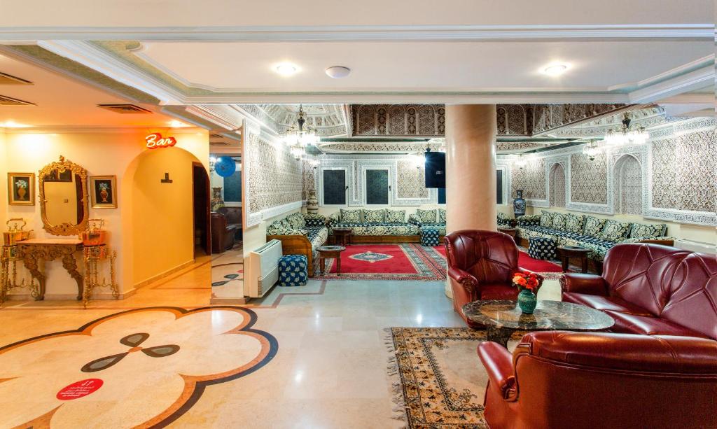 Posezení v ubytování Hotel Akabar