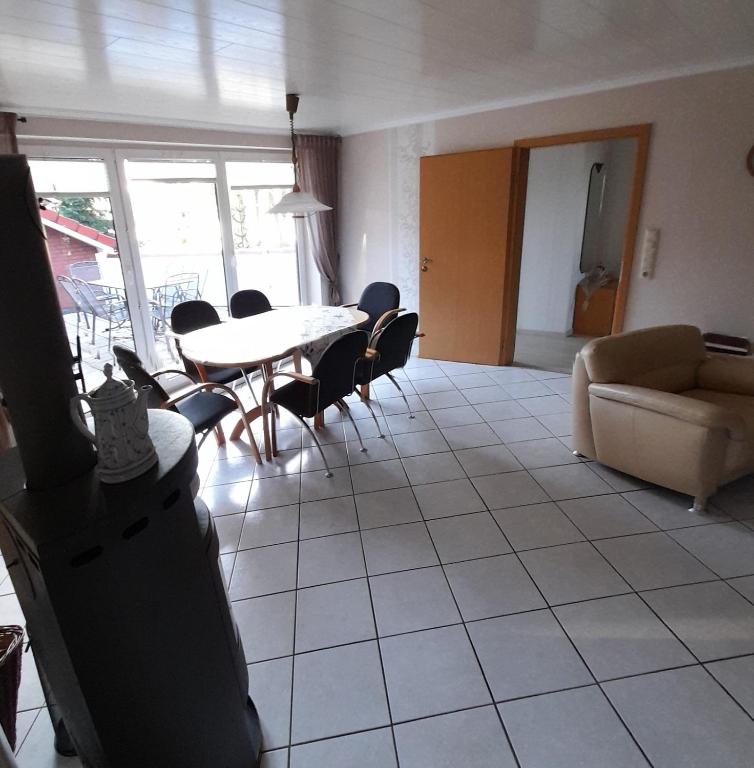 Posezení v ubytování Ferienwohnung Rita