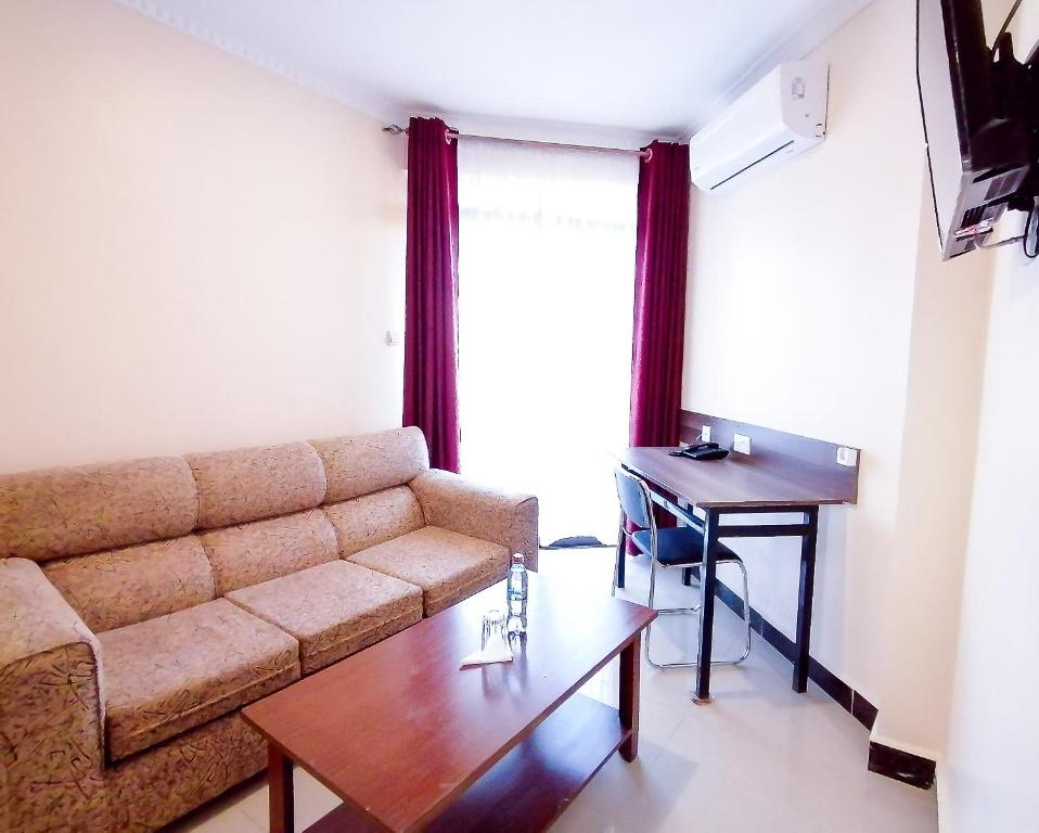 Posezení v ubytování Divine Homes Resort Kisumu