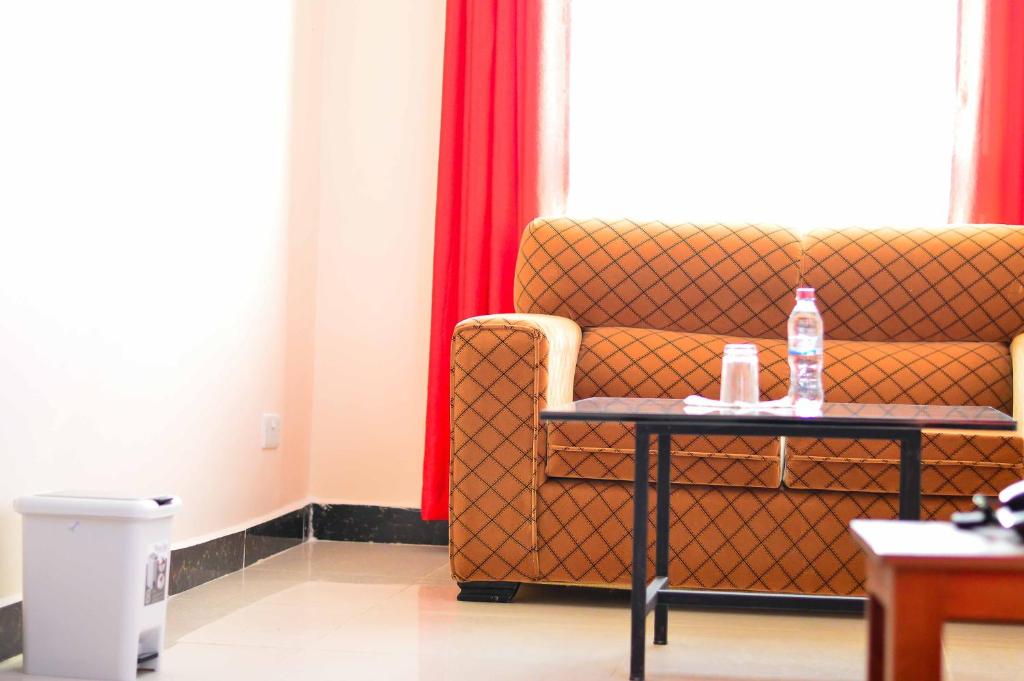 Posezení v ubytování Divine Homes Resort Kisumu