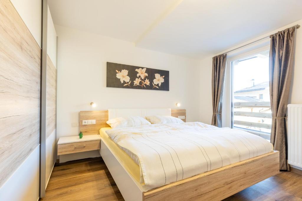 Postel nebo postele na pokoji v ubytování Appartments zum Beck