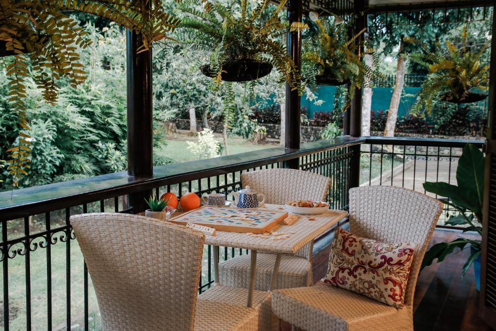 Balkón nebo terasa v ubytování Hotel Kimberly Tagaytay