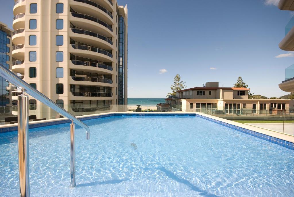 Bazén v ubytování Ocean Eleven Deluxe nebo v jeho okolí