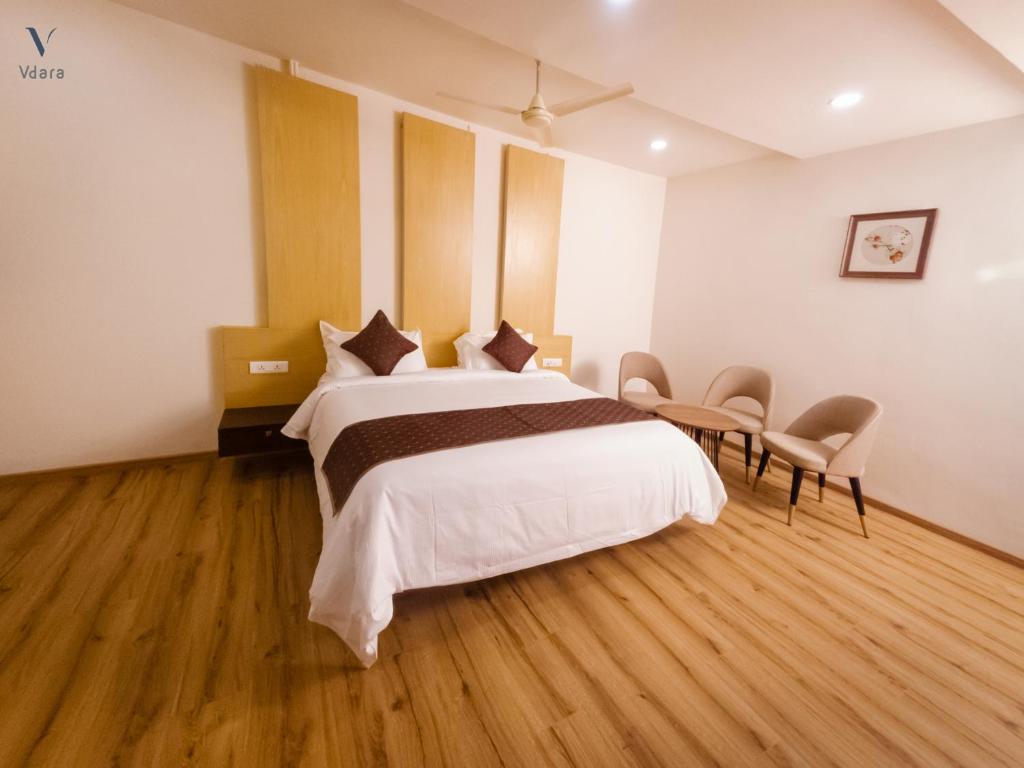 Postel nebo postele na pokoji v ubytování Hotel Vdara