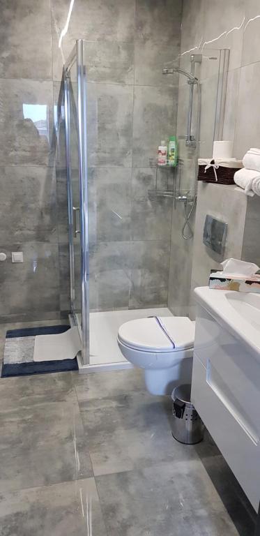 Kúpeľňa v ubytovaní Apartamenty Królewskie