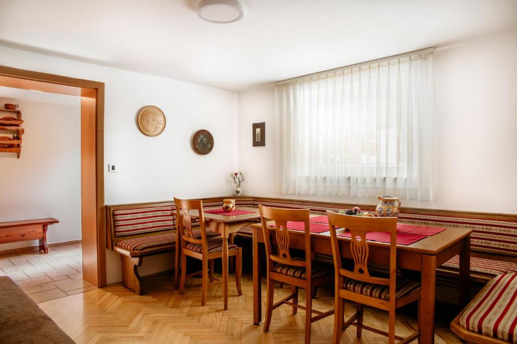 Posezení v ubytování Apartments Kristan
