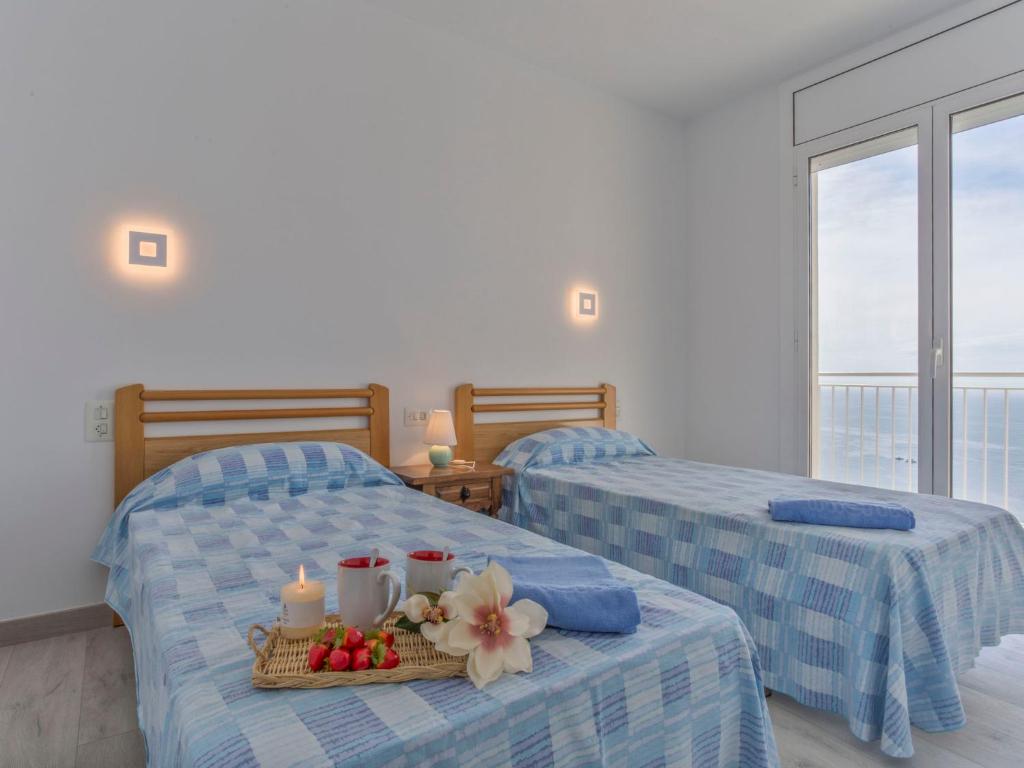 Posteľ alebo postele v izbe v ubytovaní Holiday Home Jeroni Pau by Interhome
