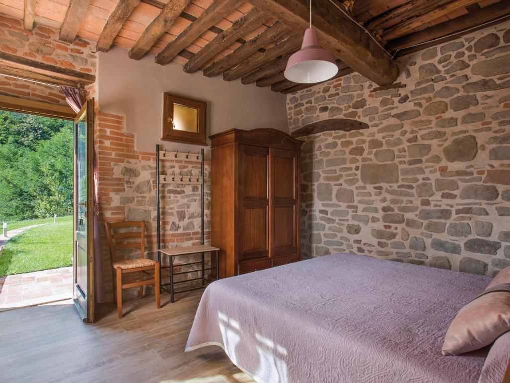 Posteľ alebo postele v izbe v ubytovaní Holiday Home Aurora by Interhome