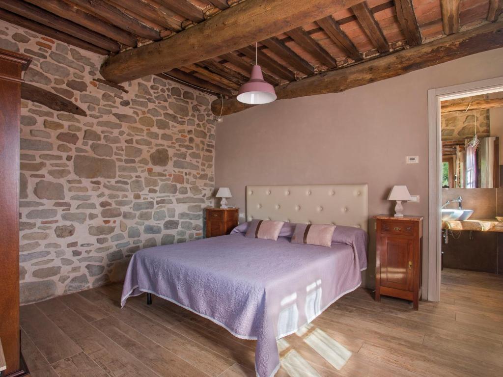 Posteľ alebo postele v izbe v ubytovaní Holiday Home Aurora by Interhome