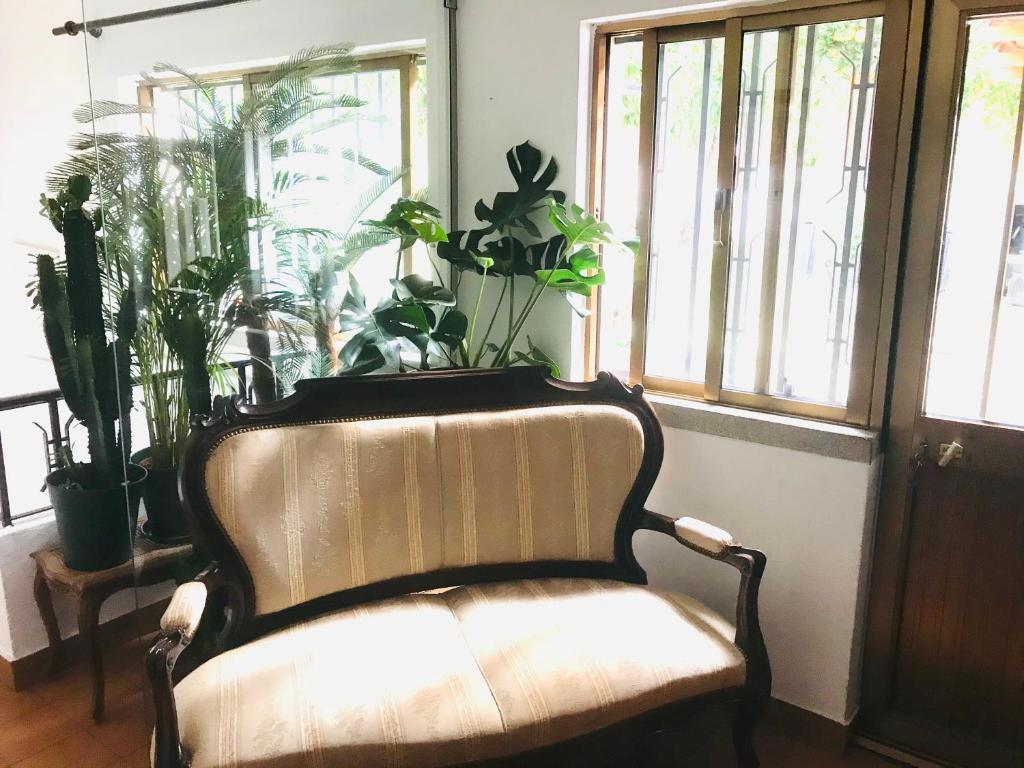 Posezení v ubytování HOTEL BOUTIQUE a ESPLANADA