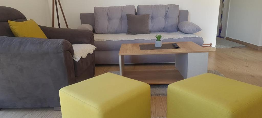 Posezení v ubytování Apartman Mina Divcibare