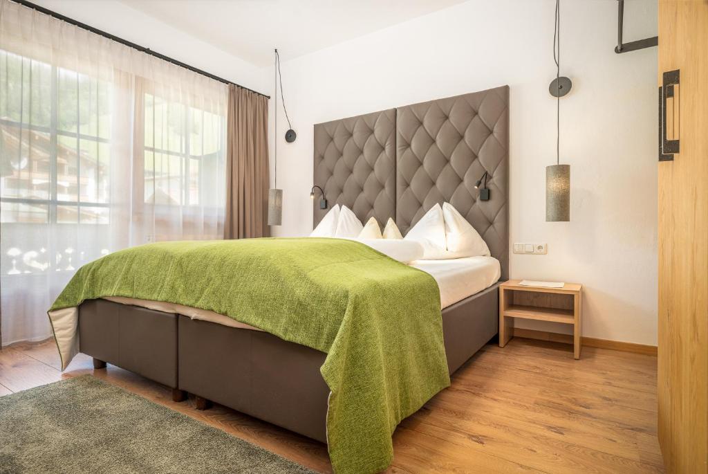 Posteľ alebo postele v izbe v ubytovaní Hotel-Appartement Ferienhof