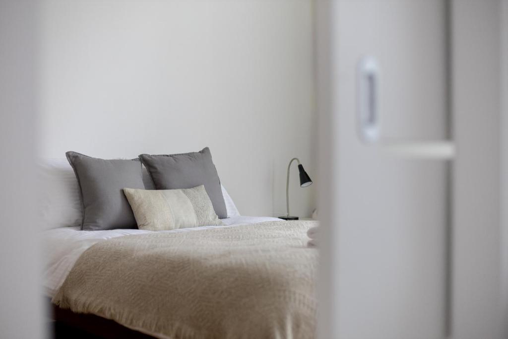 Posteľ alebo postele v izbe v ubytovaní Royal Wilanów Stylish Apartment