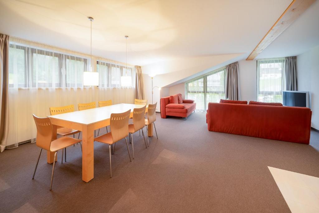 Posezení v ubytování Bohemia Apartments