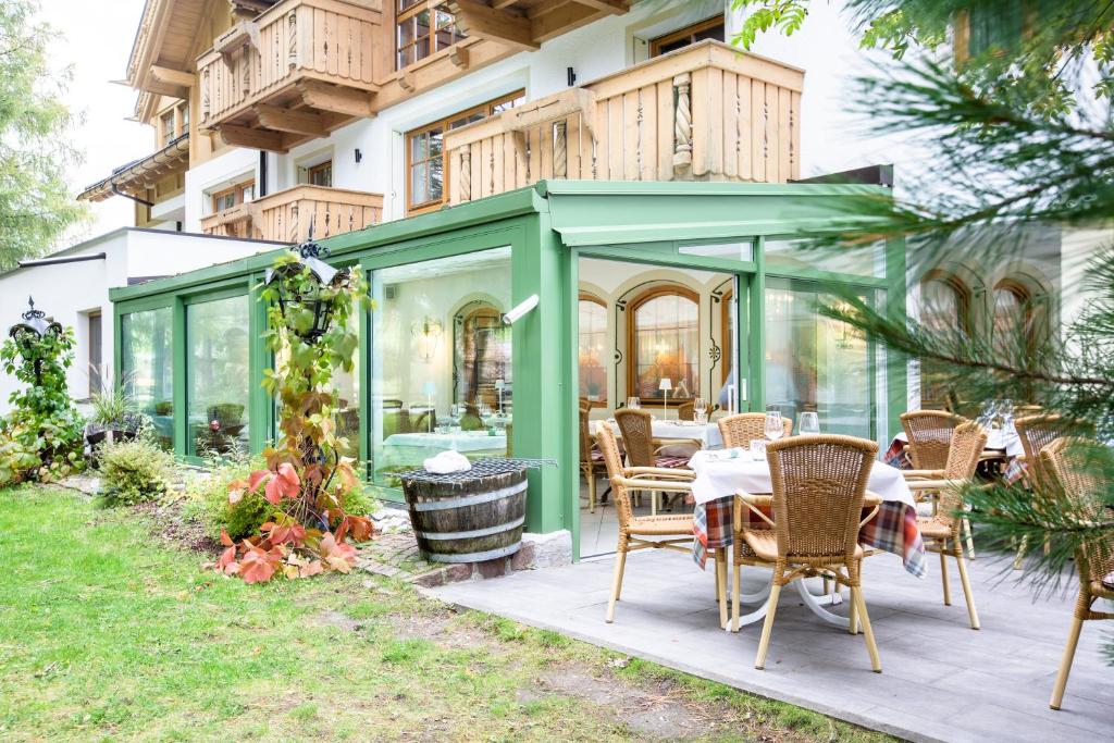 Ogród w obiekcie B&B Grüne Laterne - Lanterna Verde
