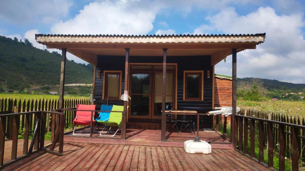 Bungalow House on the River