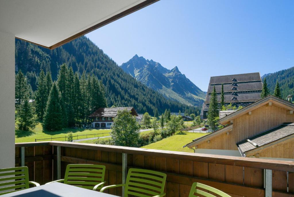 Nespecifikovaný výhled na hory nebo výhled na hory při pohledu z apartmánu