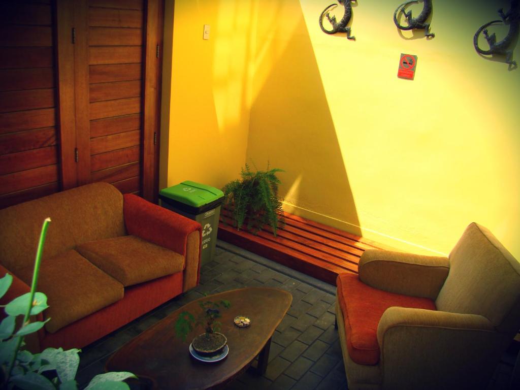 Posezení v ubytování Casa de Baraybar