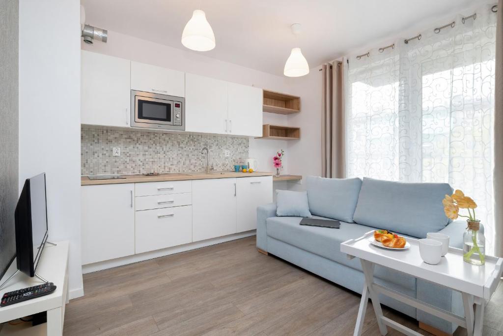 O bucătărie sau chicinetă la Apartament City Center Strzelecka by Renters